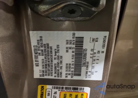 2018 Lincoln Mkz Hybrid Select z USA, uszkodzony, nr VIN 3LN6L5LU0JR607705